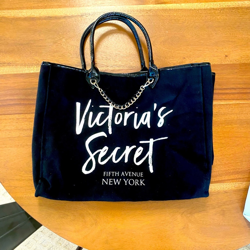 Victoria’s Secret Black Tote Bag